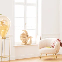 KARE Deko Figur Betta Fish Gold