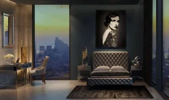 KARE Deko Figur Betta Fish Silber Klein