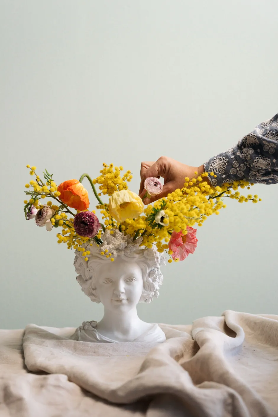 KARE Deko Figur Coral Girl 24cm