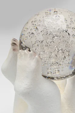 KARE Deko Figur Disco Polar Bear 26cm