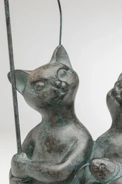 KARE Deko Figur Fisher Cats 28x12cm