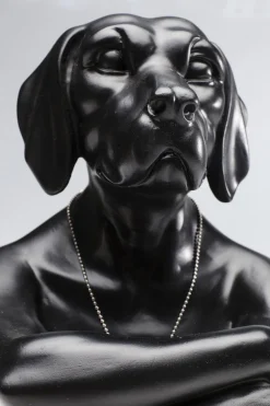KARE Deko Figur Gangster Dog Black