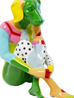 KARE Deko Figur Gangster Dog Colore 80cm