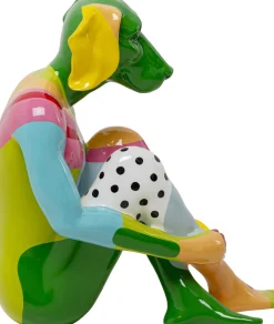 KARE Deko Figur Gangster Dog Colore 80cm