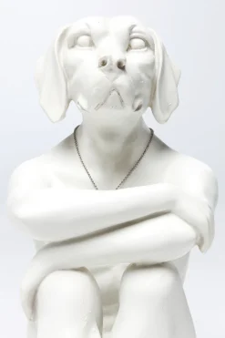 KARE Deko Figur Gangster Dog Creme