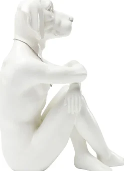 KARE Deko Figur Gangster Dog Creme