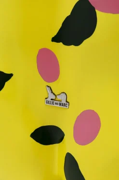 KARE Deko Figur Gangster Dog Gelb 80cm