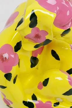 KARE Deko Figur Gangster Dog Gelb 80cm