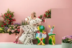 KARE Deko Figur Gangster Rabbit Colore 80cm