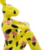 KARE Deko Figur Gangster Rabbit Gelb 80cm