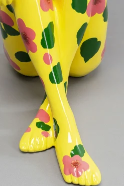 KARE Deko Figur Gangster Rabbit Gelb 80cm