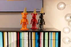 KARE Deko Figur Gelato Bear Rot 40cm