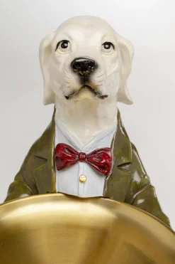 KARE Deko Figur Gentleman Dog Tray 43cm