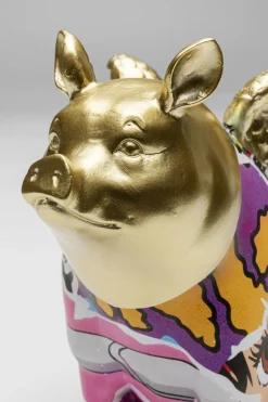 KARE Deko Figur Graffiti Flying Pig 16cm