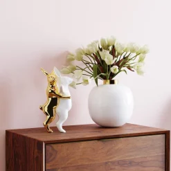 KARE Deko Figur Hugging Rabbits Medium