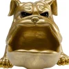 KARE Deko Figur Hungry Dog Gold 37cm