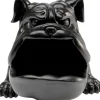 KARE Deko Figur Hungry Dog Schwarz 37cm