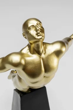 KARE Deko Figur Jumper Gold 37cm