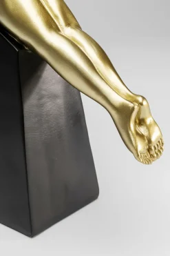 KARE Deko Figur Jumper Gold 37cm