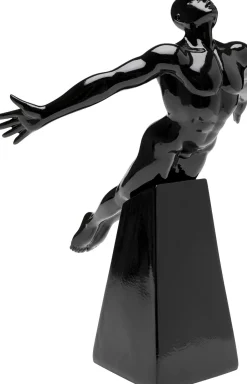 KARE Deko Figur Jumper Schwarz 37cm