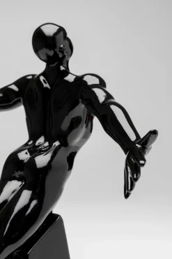 KARE Deko Figur Jumper Schwarz 37cm