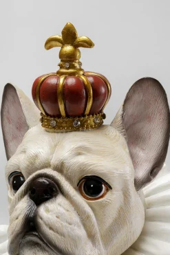 KARE Deko Figur King Dog Weiß 33cm