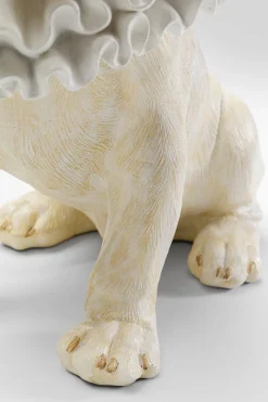 KARE Deko Figur King Dog Weiß 33cm