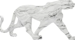 KARE Deko Figur Leopard Marble 129cm
