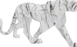 KARE Deko Figur Leopard Marble 95cm