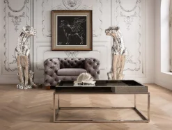 KARE Deko Figur Mosaik Welcome Panther Links XL