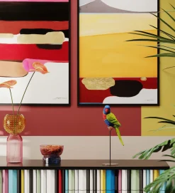 KARE Deko Figur Parrot Grün 36cm