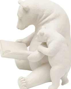 KARE Deko Figur Reading Bears Greige