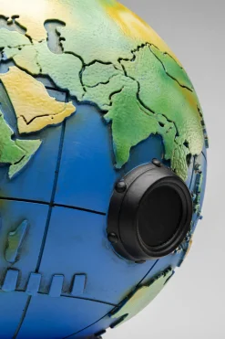 KARE Deko Figur Robot World 50cm