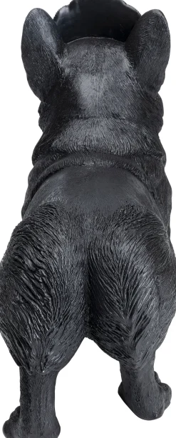 KARE Deko Figur Royal Standing Corgi Schwarz 52cm