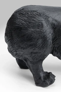 KARE Deko Figur Royal Standing Corgi Schwarz 52cm