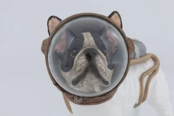 KARE Deko Figur Space Dog 21cm