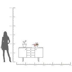 KARE Deko Figur Splash Bulldog 32cm