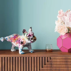 KARE Deko Figur Splash Bulldog 32cm