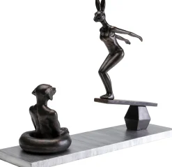 KARE Deko Figur Splash 42cm