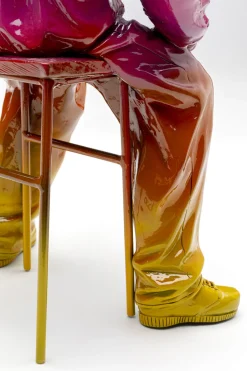 KARE Deko Figur Street Art Boy Rainbow 36cm