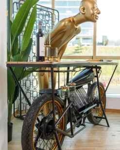 KARE Deko Figur Welcome Guests Gold XL