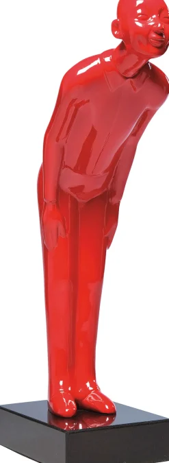 KARE Deko Figur Welcome Guests Red Small