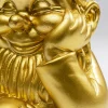 KARE Deko Figur Zwerg Gold 21cm