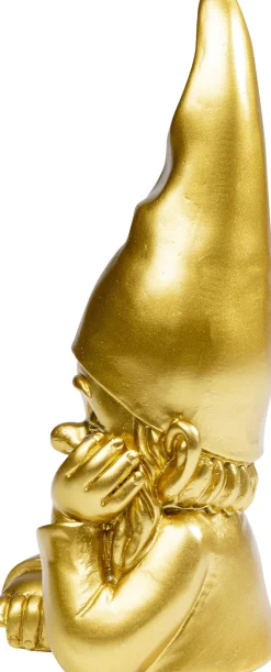 KARE Deko Figur Zwerg Gold 21cm