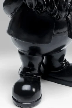 KARE Deko Figur Zwerg Standing Schwarz Gold 30cm