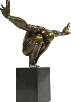 KARE Deko Objekt Athlet Bronze 75cm