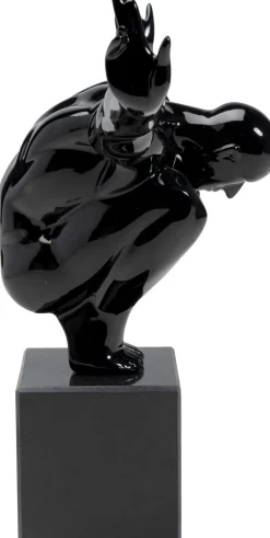 KARE Deko Objekt Athlet Schwarz 75cm