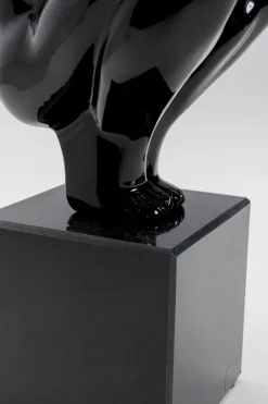 KARE Deko Objekt Athlet Schwarz 75cm