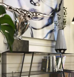 KARE Deko Objekt Athlete XL Silber