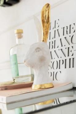 KARE Deko Objekt Bunny Gold 30cm
